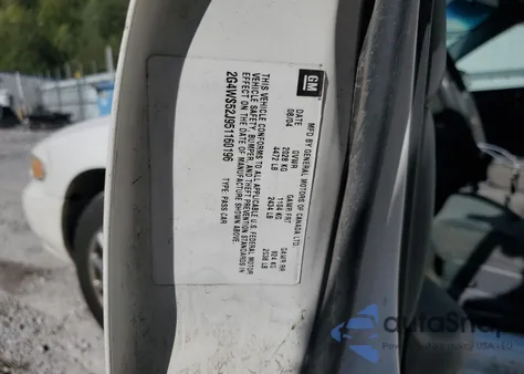 2005 Buick Century Custom from USA, damaged, VIN 2G4WS52J9Y1160196